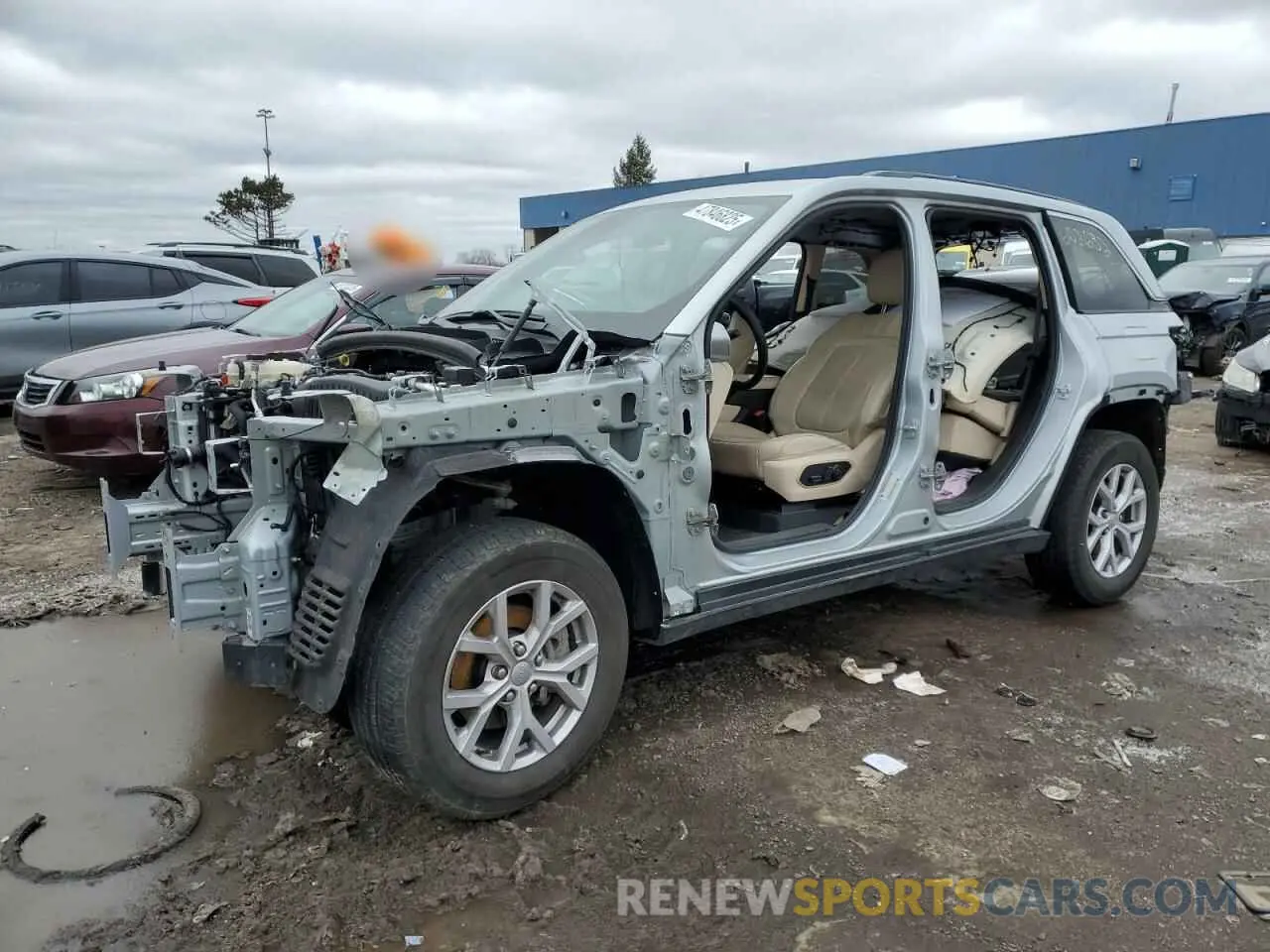 1 Photograph of a damaged car 1C4RJHBG2N8602632 JEEP GRAND CHER 2022