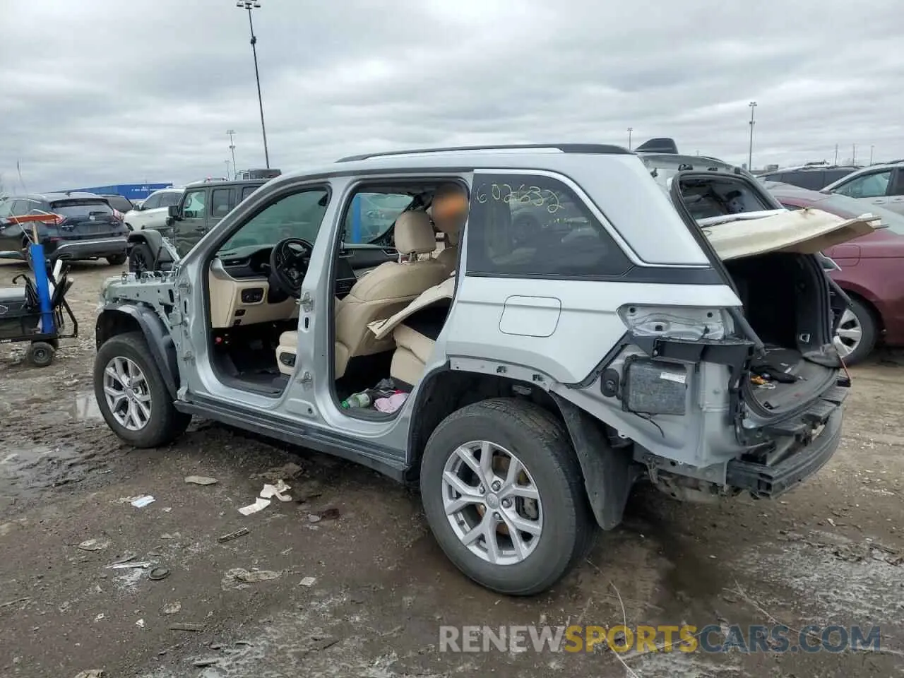 2 Фотография поврежденного автомобиля 1C4RJHBG2N8602632 JEEP GRAND CHER 2022