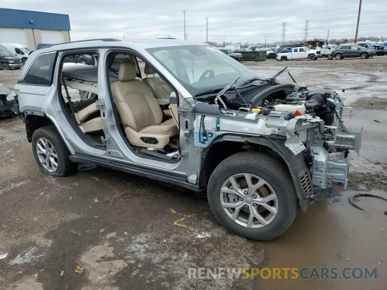4 Фотография поврежденного автомобиля 1C4RJHBG2N8602632 JEEP GRAND CHER 2022