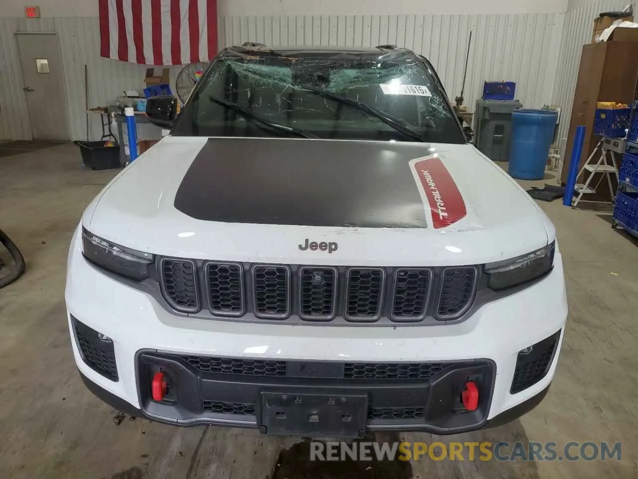 5 Photograph of a damaged car 1C4RJHCG5N8627748 JEEP GRAND CHER 2022