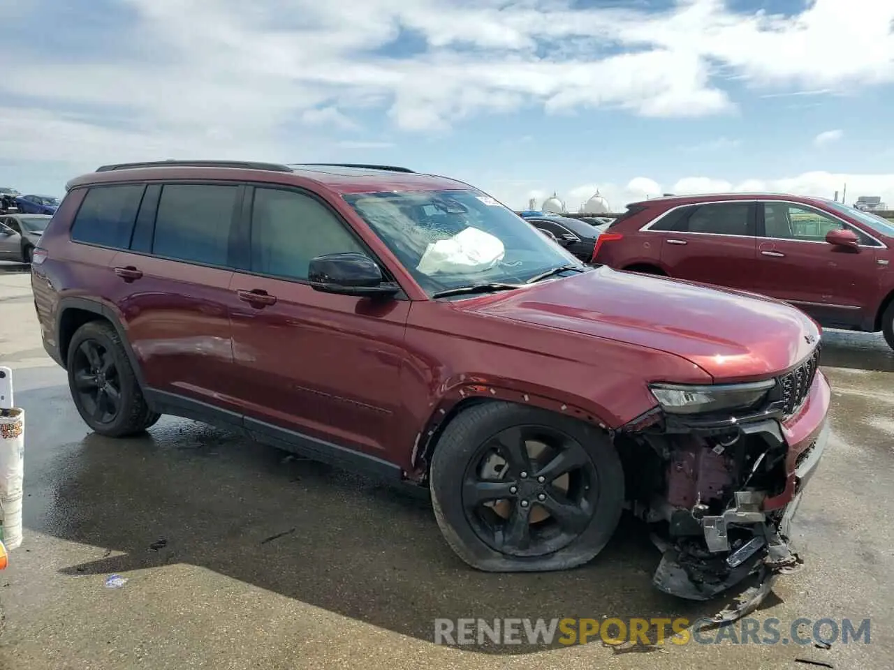 4 Фотография поврежденного автомобиля 1C4RJJBG9N8608807 JEEP GRAND CHER 2022