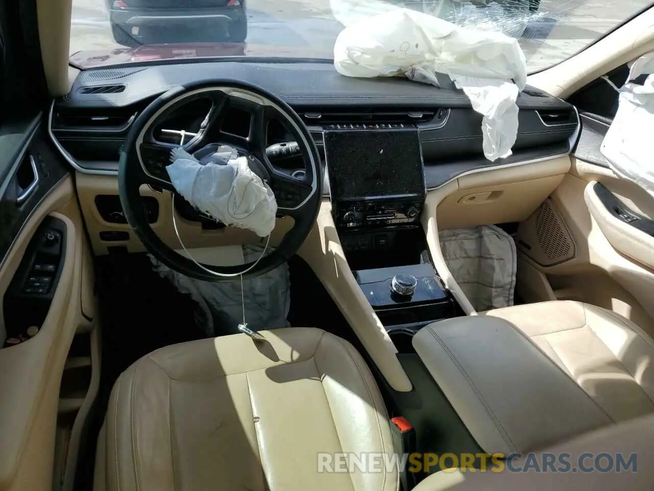 8 Фотография поврежденного автомобиля 1C4RJJBG9N8608807 JEEP GRAND CHER 2022
