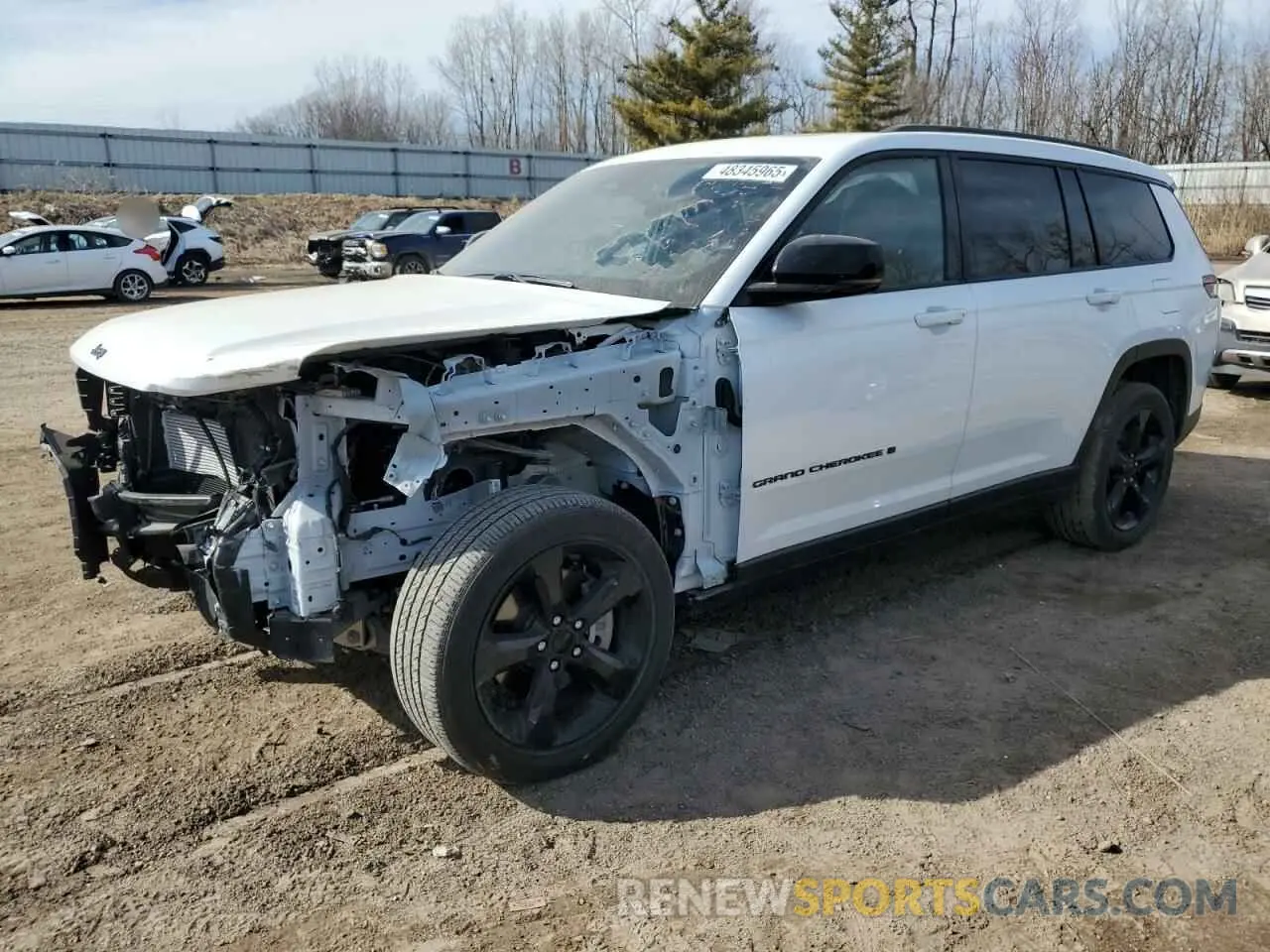 1 Photograph of a damaged car 1C4RJKAG8N8549949 JEEP GRAND CHER 2022