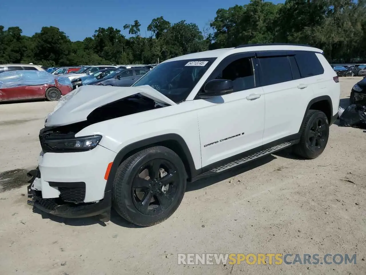 1 Photograph of a damaged car 1C4RJKAGXN8543330 JEEP GRAND CHER 2022