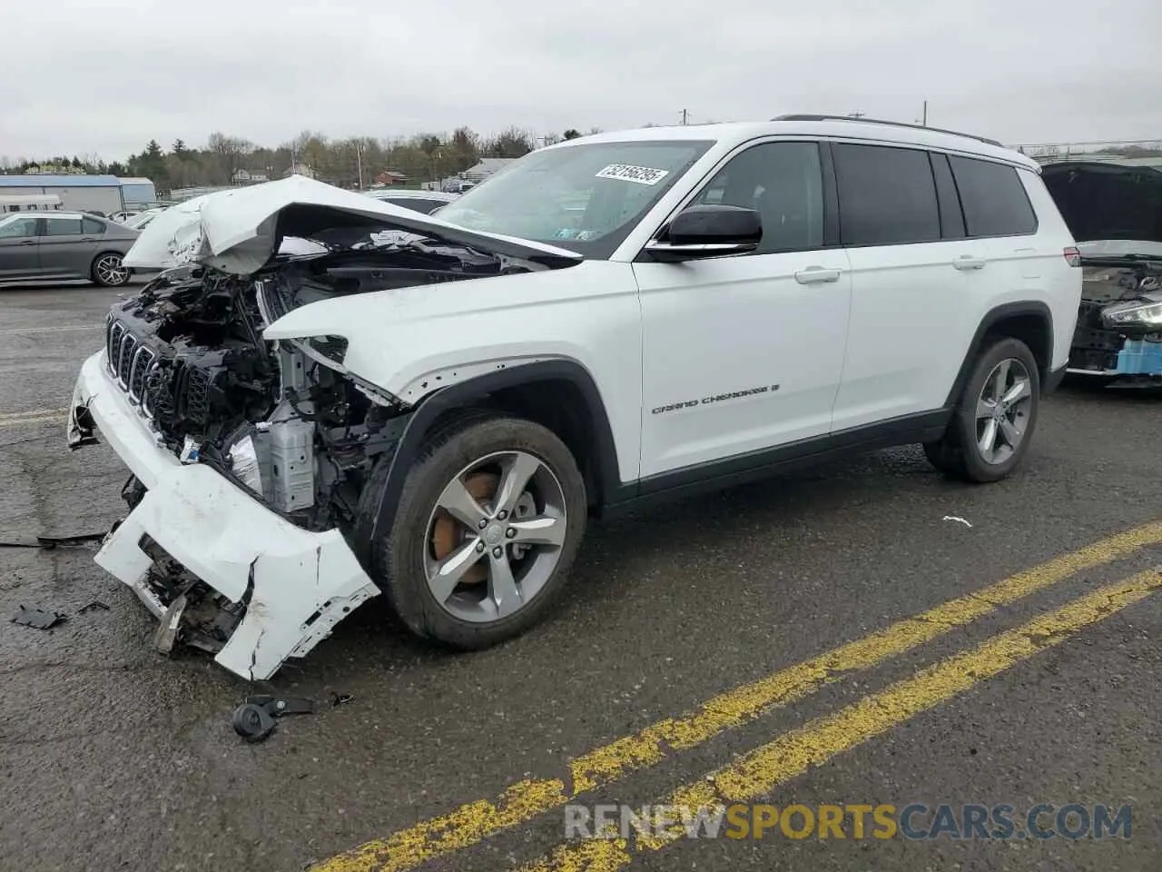 1 Photograph of a damaged car 1C4RJKBG3N8506909 JEEP GRAND CHER 2022