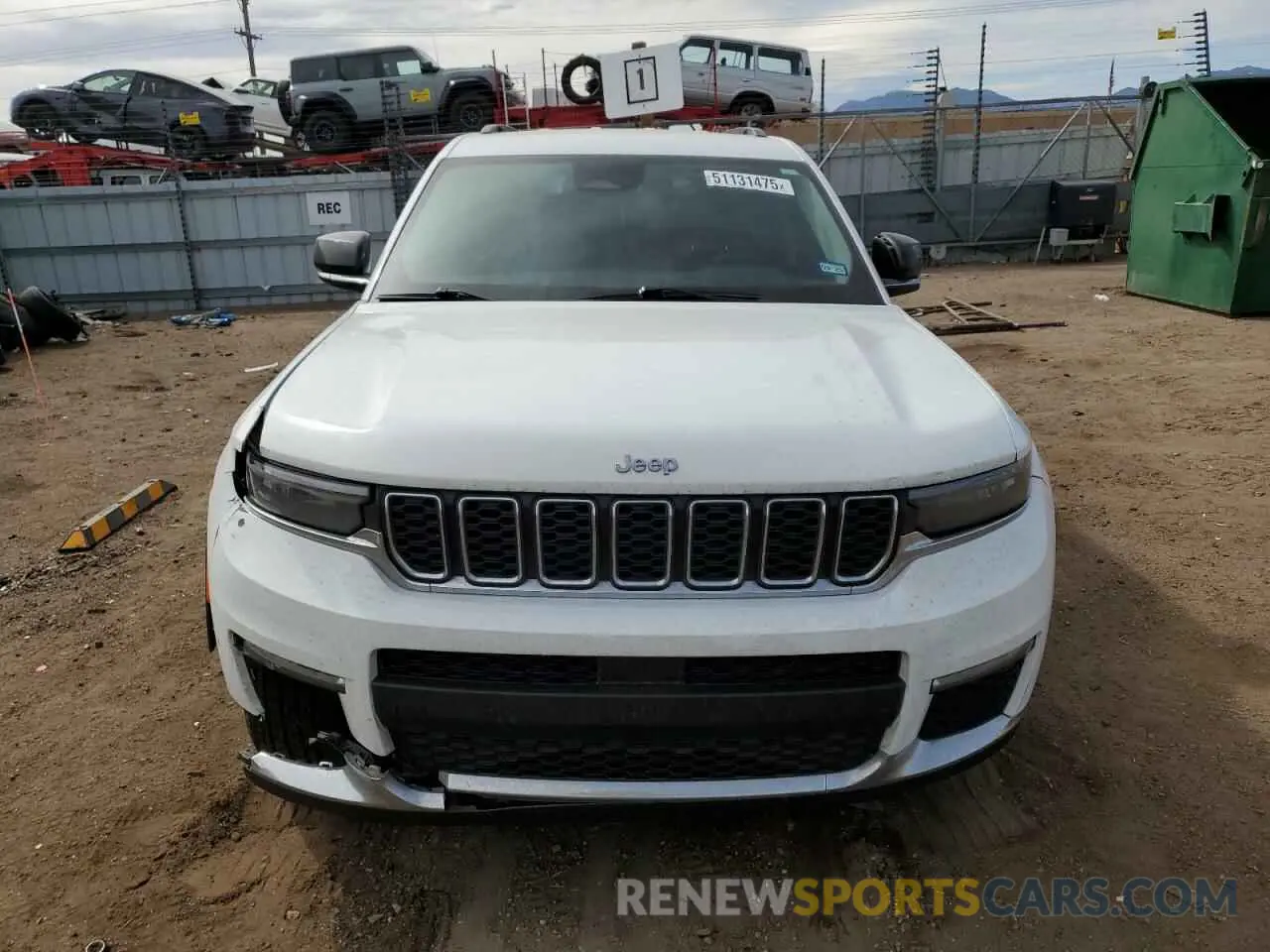 5 Фотография поврежденного автомобиля 1C4RJKBG3N8529381 JEEP GRAND CHER 2022