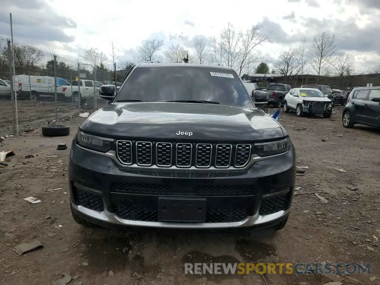 5 Фотография поврежденного автомобиля 1C4RJKET1N8585411 JEEP GRAND CHER 2022