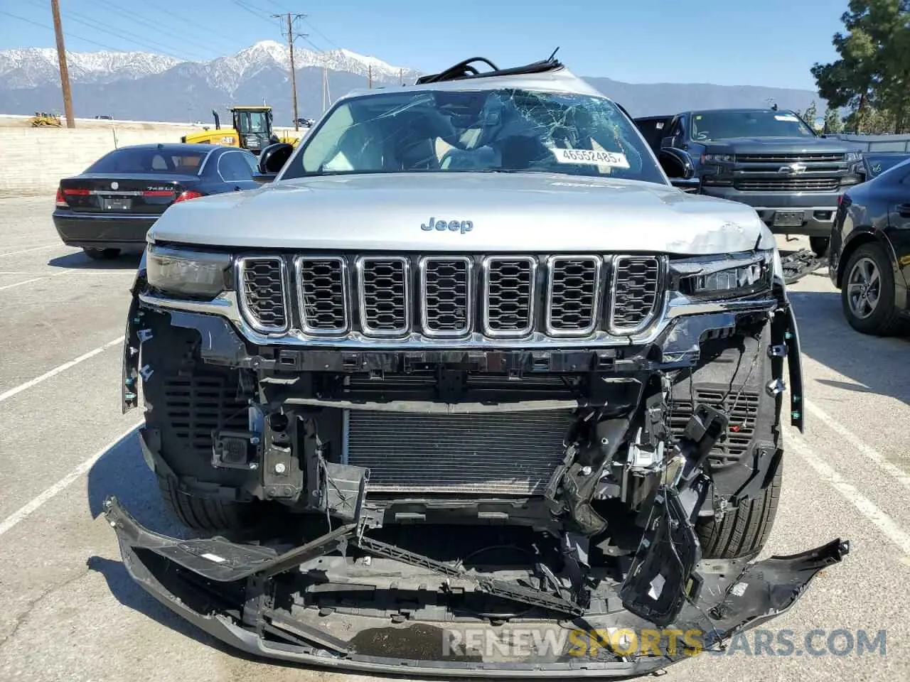 5 Фотография поврежденного автомобиля 1C4RJYB62N8716136 JEEP GRAND CHER 2022