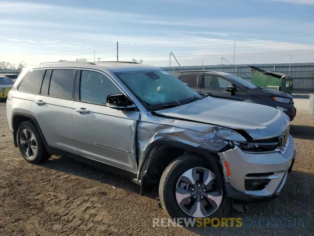 4 Фотография поврежденного автомобиля 1C4RJYB69N8718000 JEEP GRAND CHER 2022