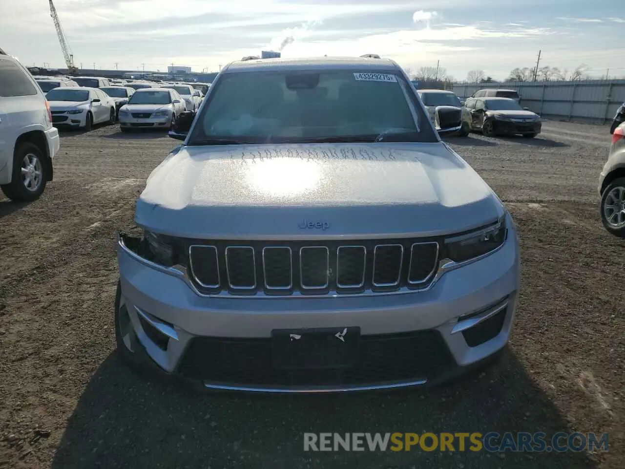 5 Фотография поврежденного автомобиля 1C4RJYB69N8718000 JEEP GRAND CHER 2022