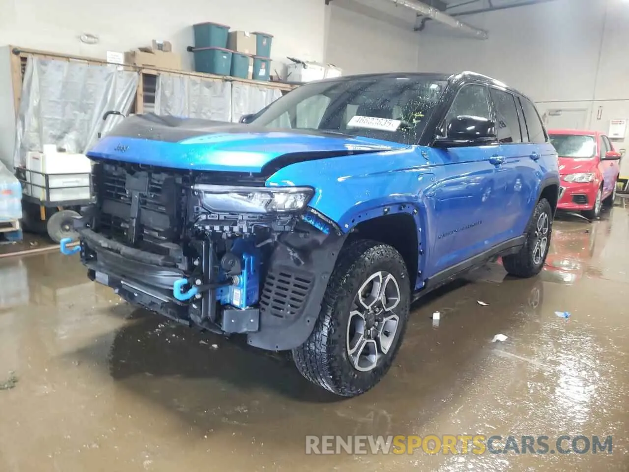 1 Photograph of a damaged car 1C4RJYC61N8761647 JEEP GRAND CHER 2022