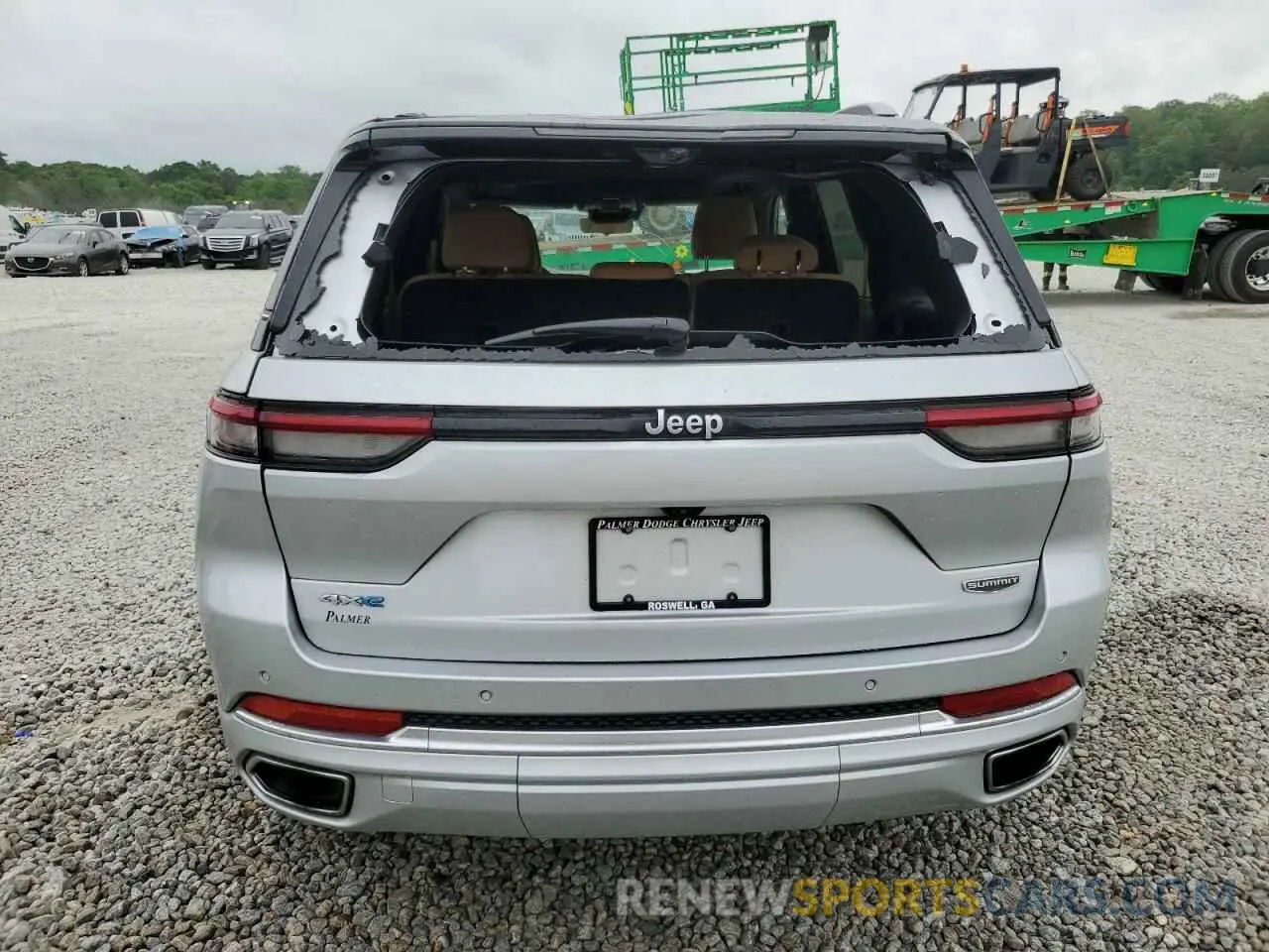6 Photograph of a damaged car 1C4RJYE68N8707274 JEEP GRAND CHER 2022
