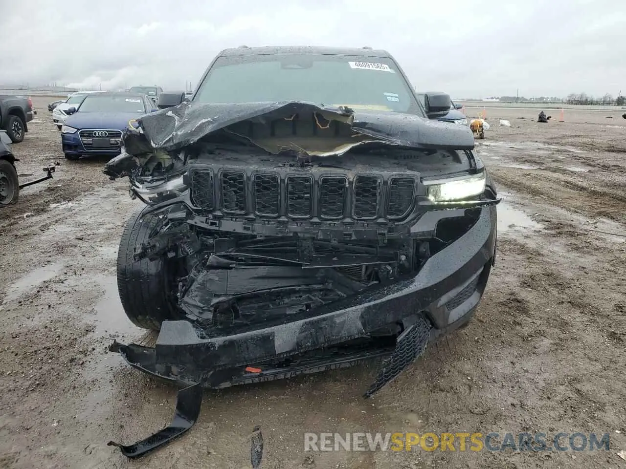 5 Фотография поврежденного автомобиля 1C4RJGAG8PC580972 JEEP GRAND CHER 2023