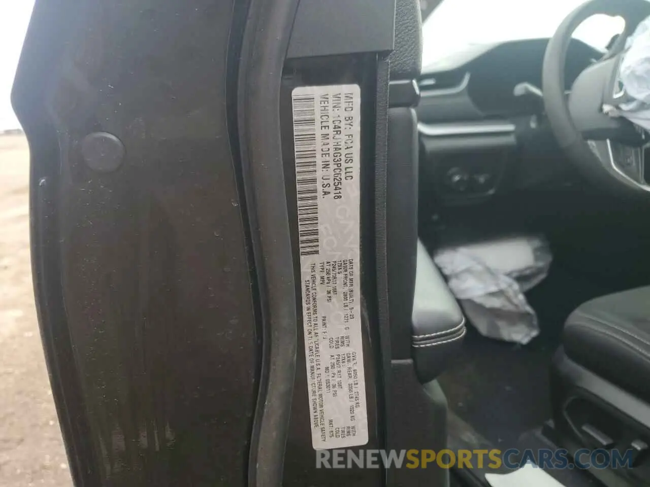 14 Photograph of a damaged car 1C4RJHAG3PC625418 JEEP GRAND CHER 2023