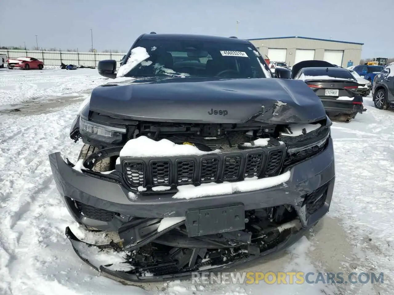 5 Photograph of a damaged car 1C4RJHAG4PC548560 JEEP GRAND CHER 2023