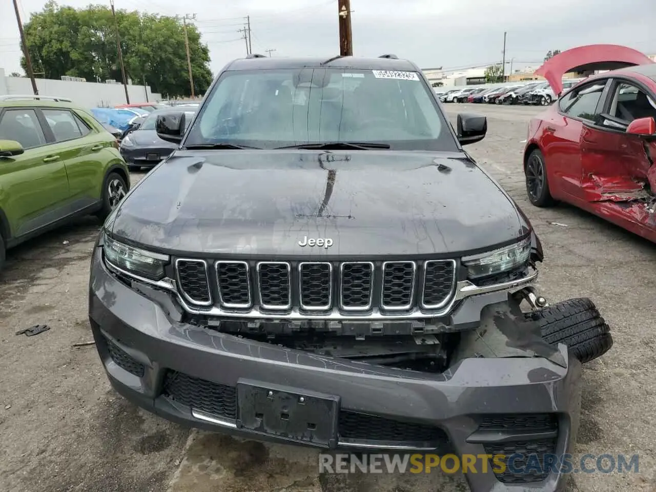 5 Photograph of a damaged car 1C4RJHAG8PC578614 JEEP GRAND CHER 2023