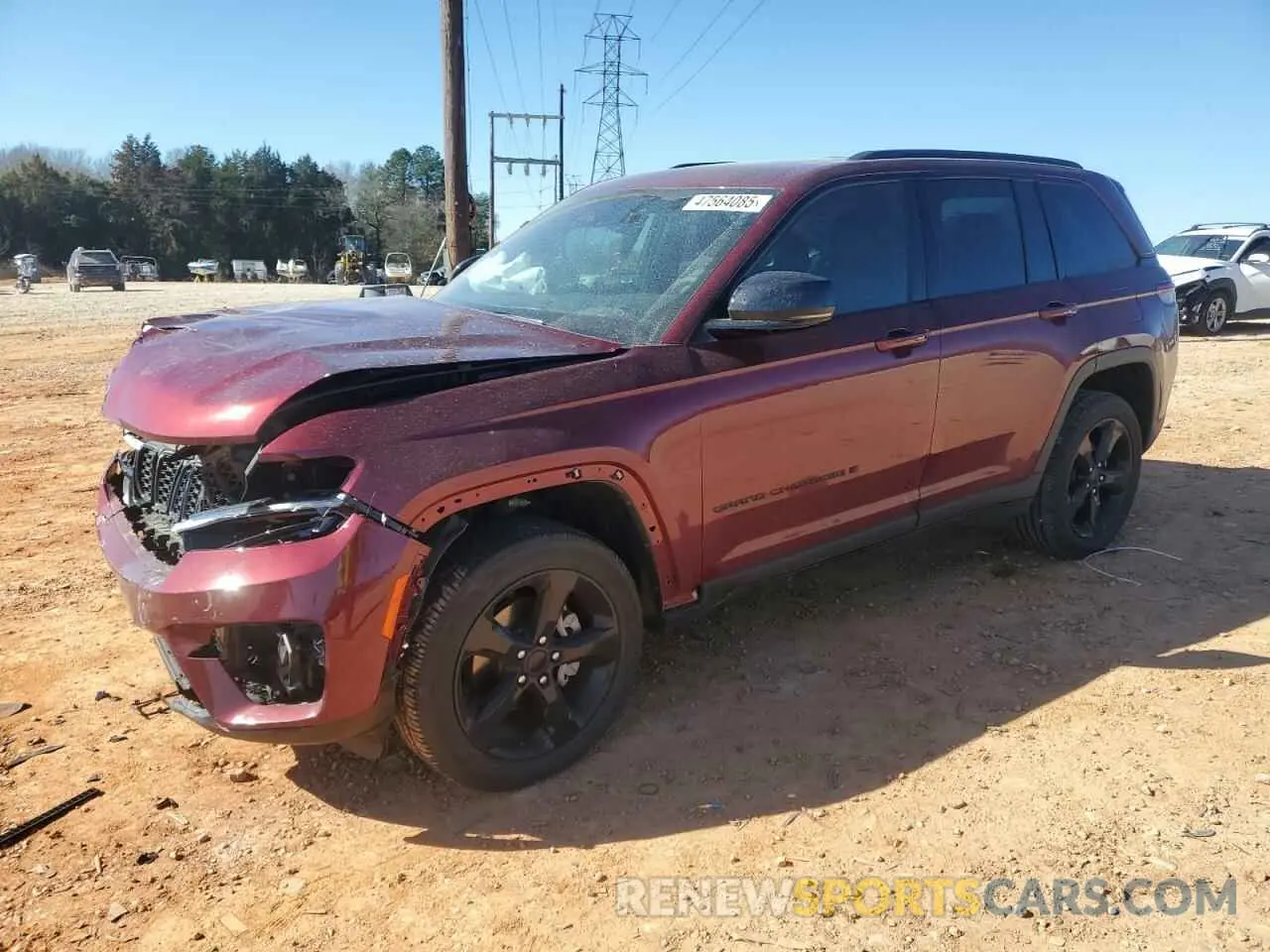 1 Photograph of a damaged car 1C4RJHAG8PC633126 JEEP GRAND CHER 2023