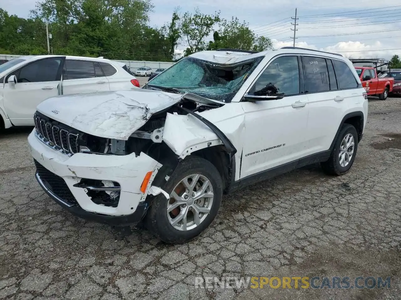 1 Фотография поврежденного автомобиля 1C4RJHBG5PC569285 JEEP GRAND CHER 2023