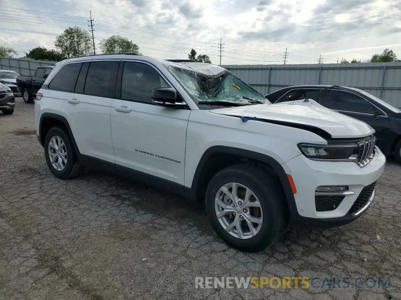 4 Фотография поврежденного автомобиля 1C4RJHBG5PC569285 JEEP GRAND CHER 2023