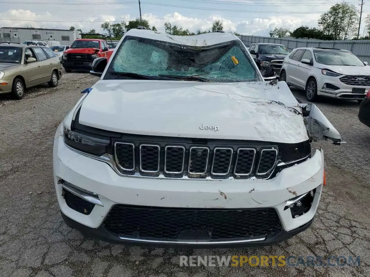 5 Фотография поврежденного автомобиля 1C4RJHBG5PC569285 JEEP GRAND CHER 2023