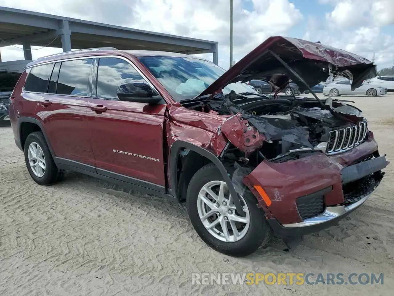 4 Photograph of a damaged car 1C4RJJAG8P8794523 JEEP GRAND CHER 2023