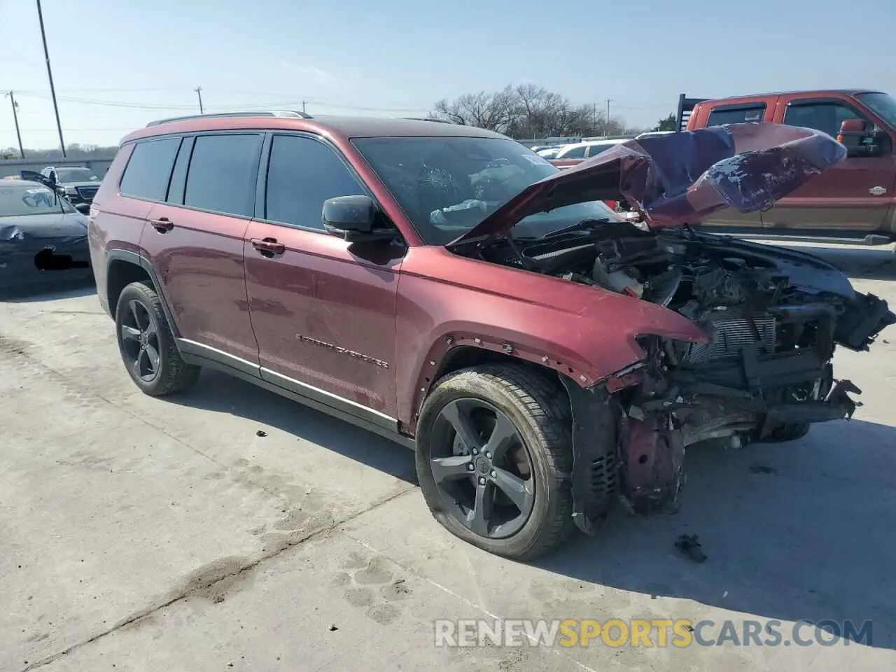 4 Фотография поврежденного автомобиля 1C4RJJAGXP8879881 JEEP GRAND CHER 2023