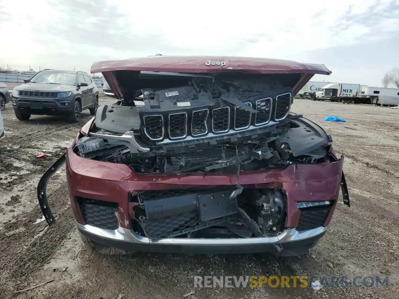 5 Фотография поврежденного автомобиля 1C4RJJBG3P8883320 JEEP GRAND CHER 2023