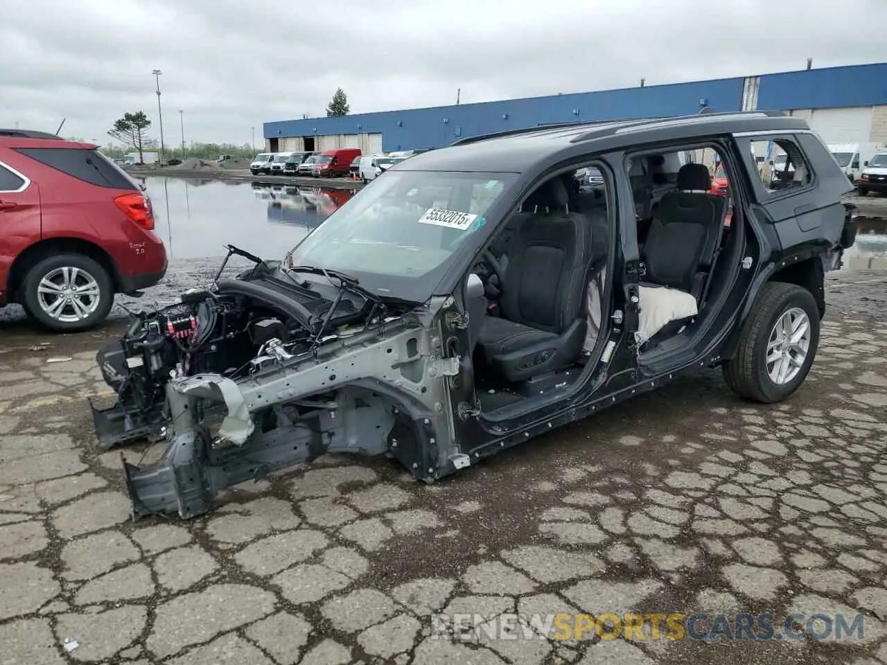 1 Photograph of a damaged car 1C4RJKAG0P8780136 JEEP GRAND CHER 2023