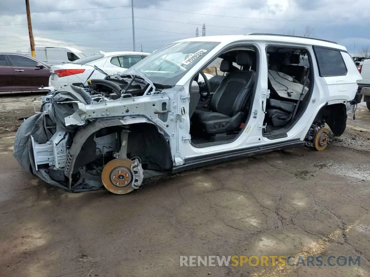 1 Photograph of a damaged car 1C4RJKAG8P8852250 JEEP GRAND CHER 2023