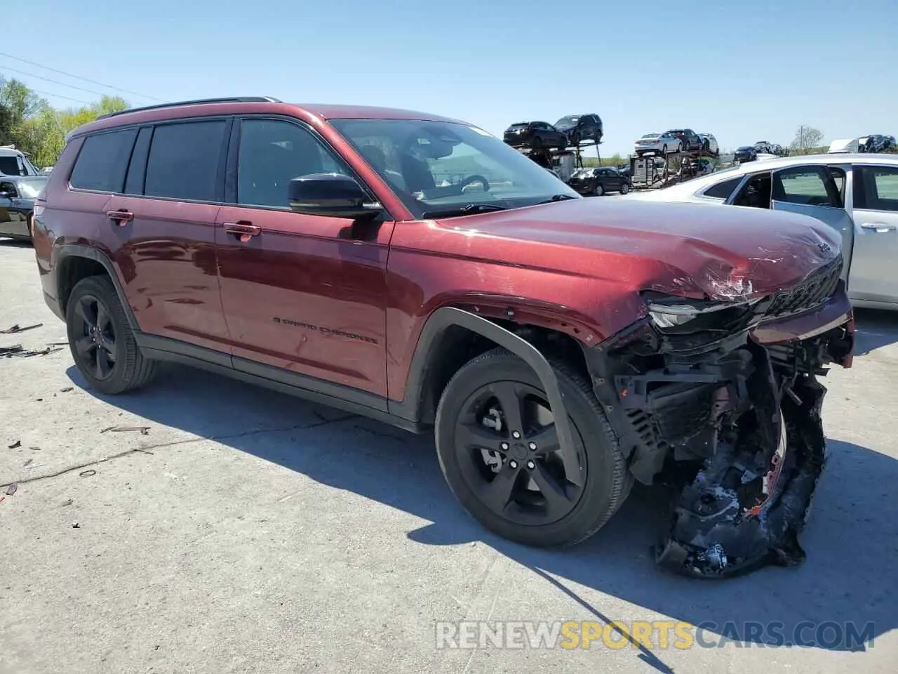 4 Photograph of a damaged car 1C4RJKAG9P8736068 JEEP GRAND CHER 2023