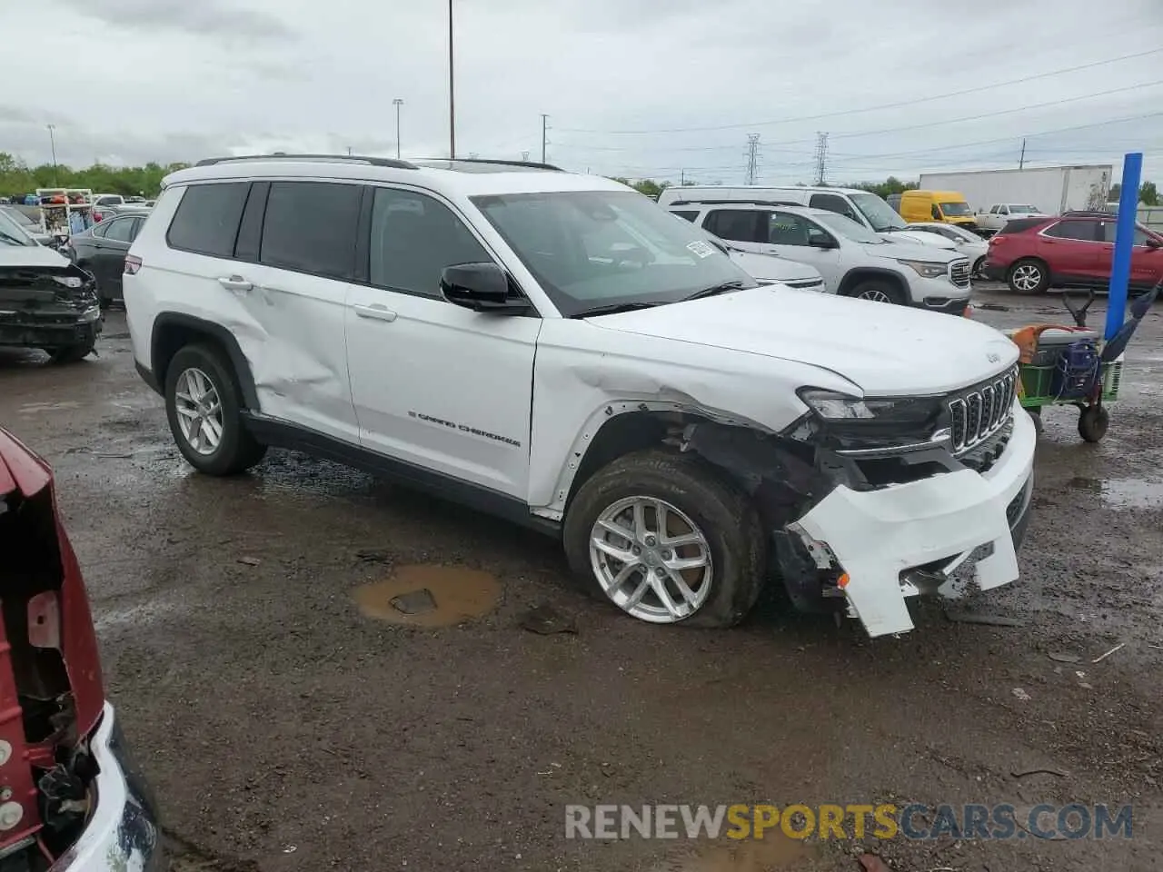 4 Фотография поврежденного автомобиля 1C4RJKAG9P8799834 JEEP GRAND CHER 2023