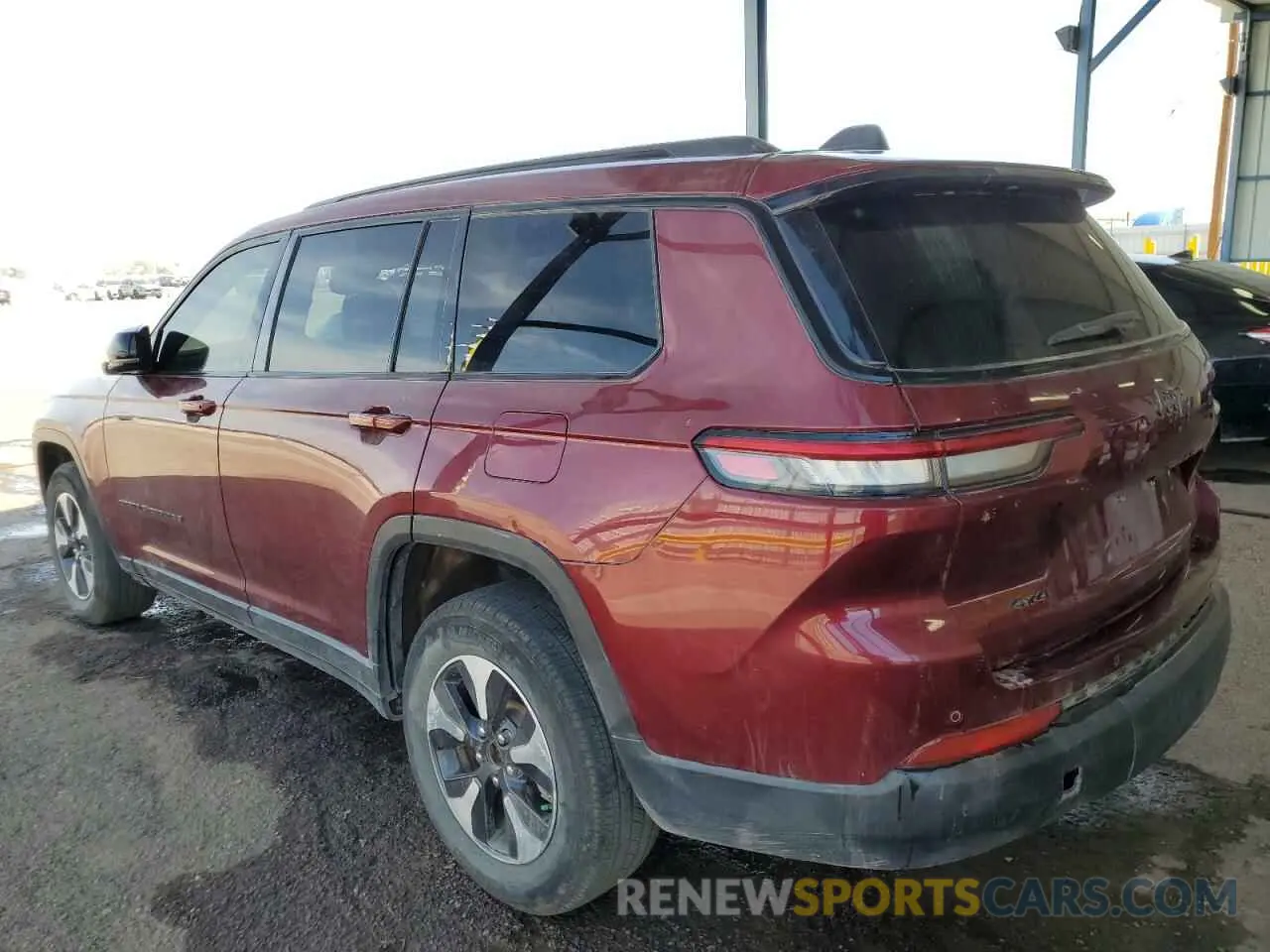 2 Photograph of a damaged car 1C4RJKAGXP8839581 JEEP GRAND CHER 2023