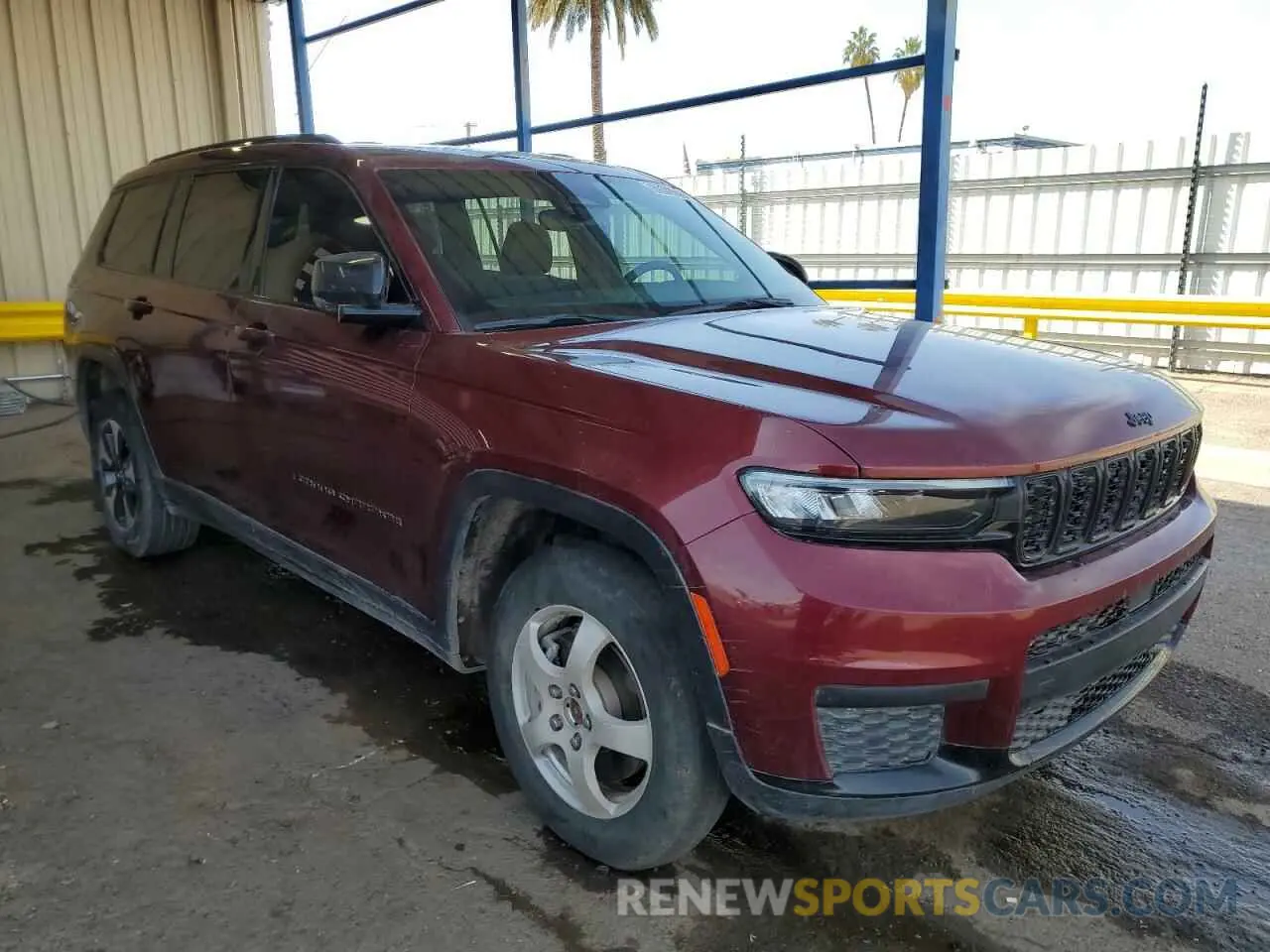 4 Photograph of a damaged car 1C4RJKAGXP8839581 JEEP GRAND CHER 2023
