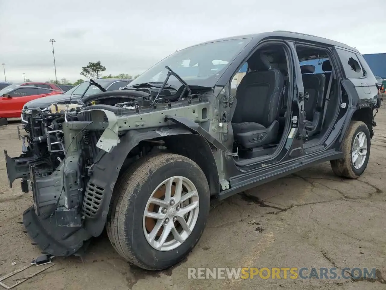 1 Photograph of a damaged car 1C4RJKAGXP8886822 JEEP GRAND CHER 2023