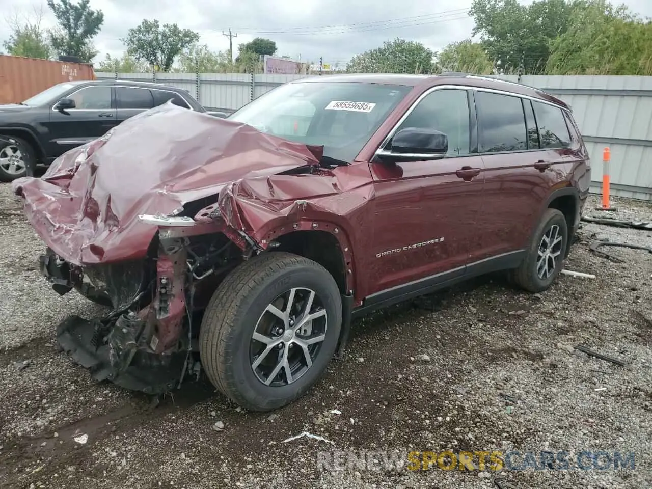 1 Photograph of a damaged car 1C4RJKBG0P8832220 JEEP GRAND CHER 2023