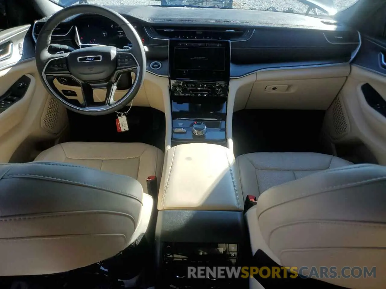 8 Фотография поврежденного автомобиля 1C4RJKBG4P8827831 JEEP GRAND CHER 2023