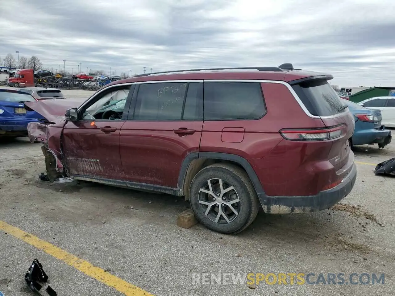 2 Фотография поврежденного автомобиля 1C4RJKBG7P8842548 JEEP GRAND CHER 2023