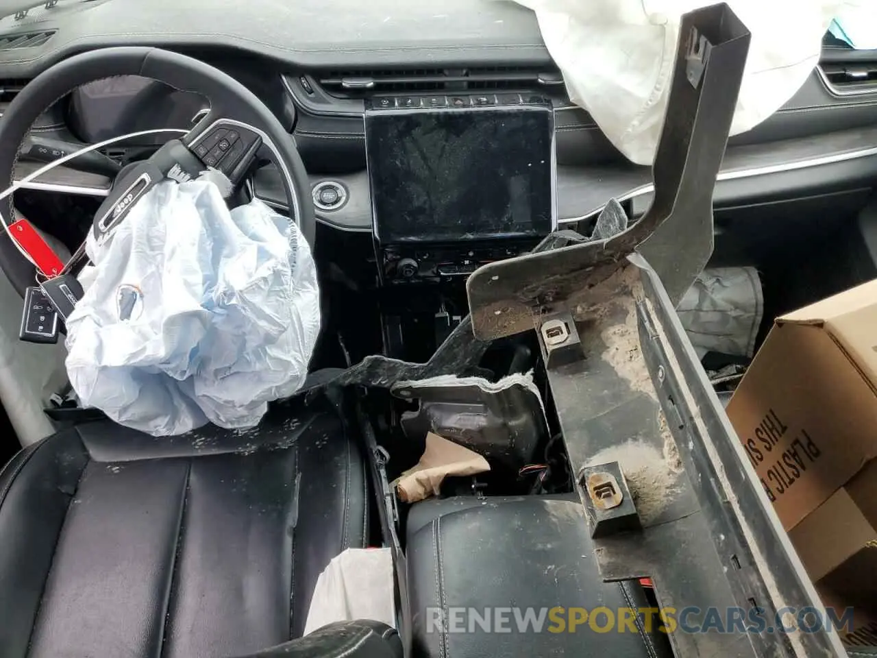 8 Фотография поврежденного автомобиля 1C4RJKBG7P8842548 JEEP GRAND CHER 2023