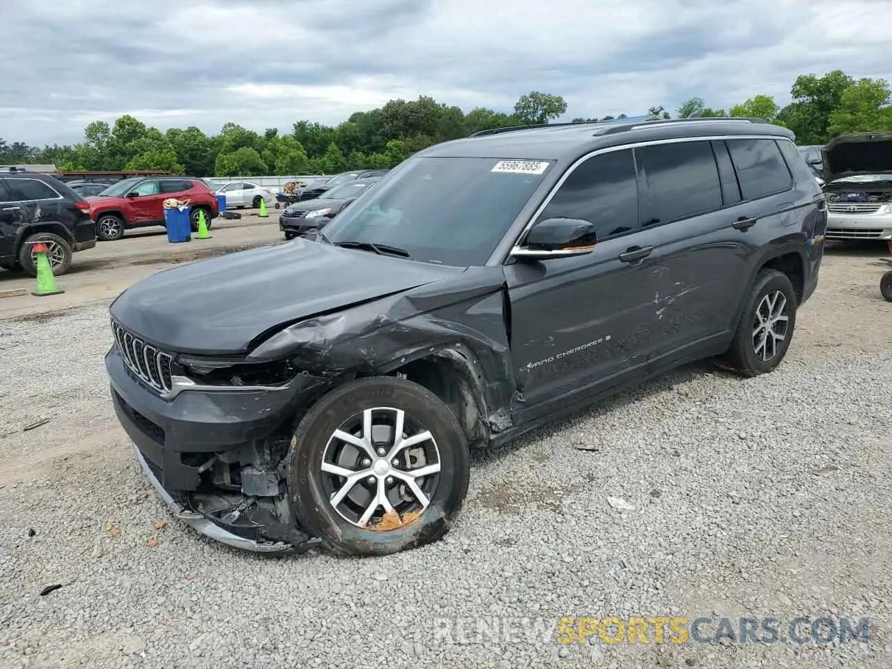 1 Photograph of a damaged car 1C4RJKBGXP8855861 JEEP GRAND CHER 2023