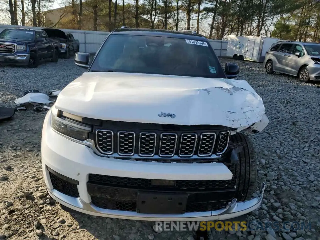5 Photograph of a damaged car 1C4RJKEG8P8723399 JEEP GRAND CHER 2023