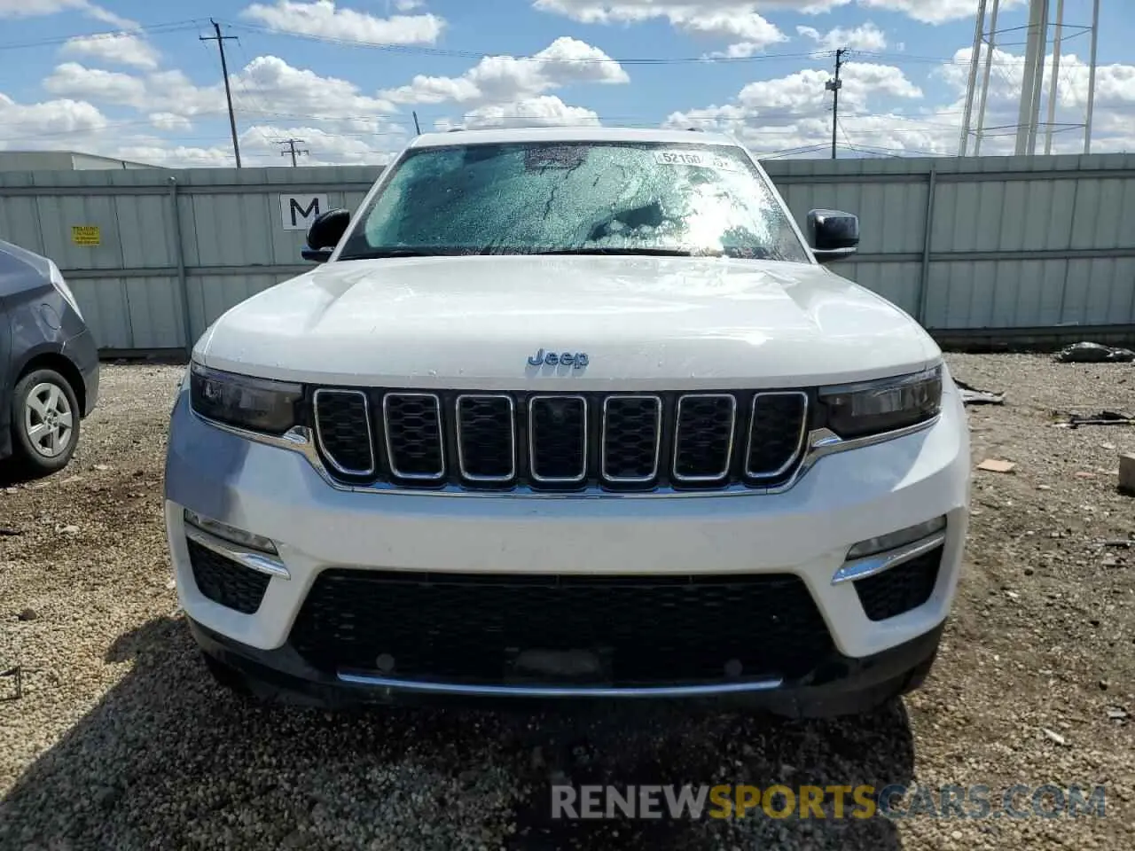 5 Фотография поврежденного автомобиля 1C4RJYB60PC588558 JEEP GRAND CHER 2023