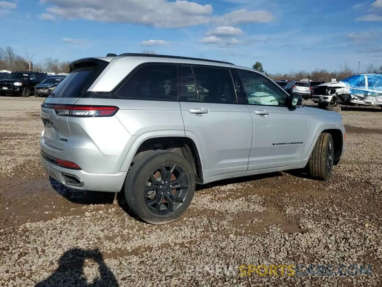 3 Фотография поврежденного автомобиля 1C4RJYB6XP8905569 JEEP GRAND CHER 2023
