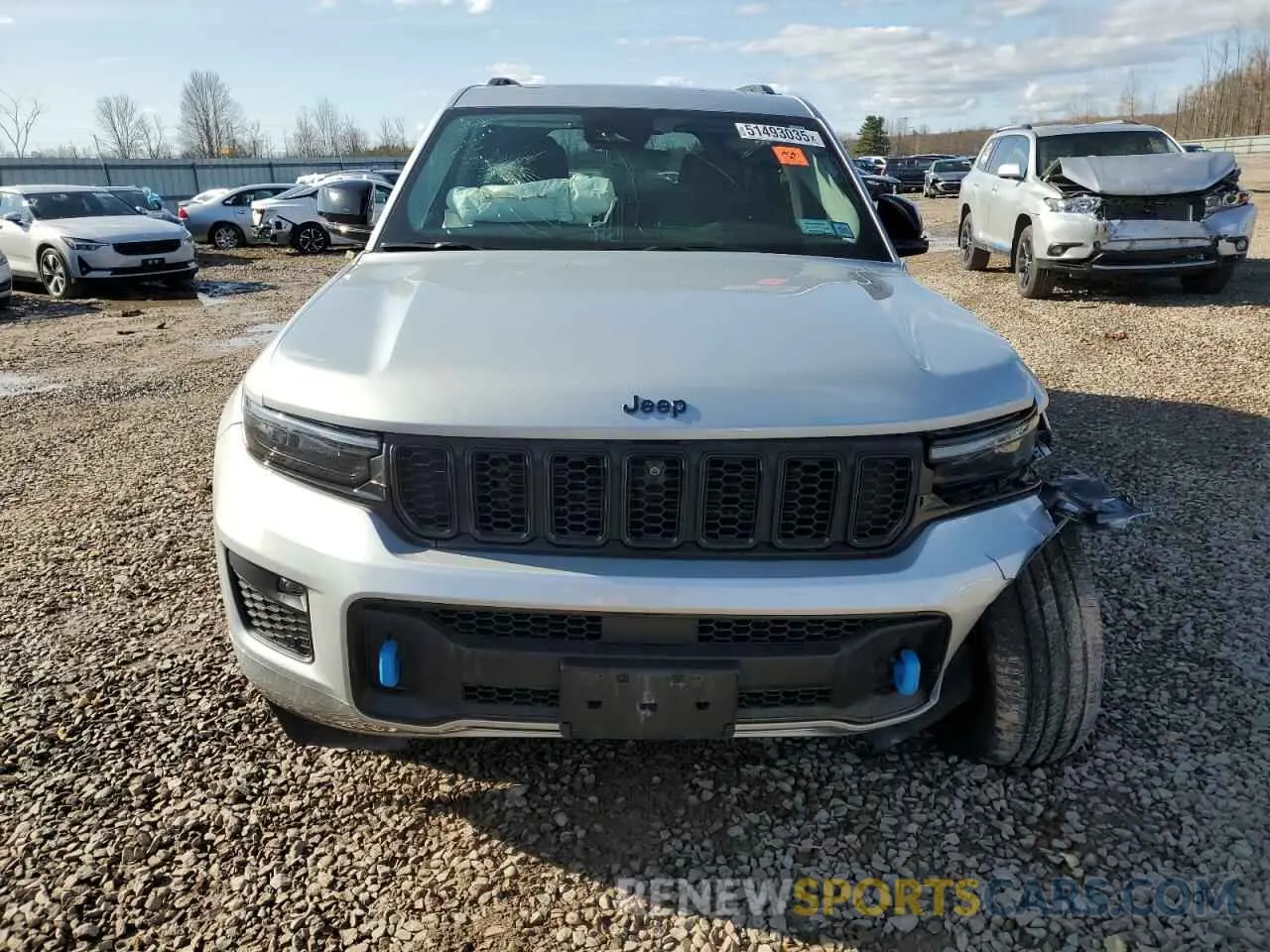 5 Фотография поврежденного автомобиля 1C4RJYB6XP8905569 JEEP GRAND CHER 2023