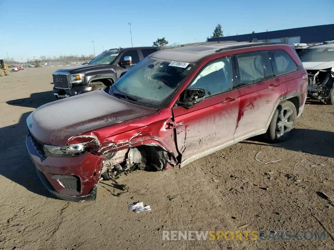 1 Photograph of a damaged car 1C4RJHAG3RC166409 JEEP GRAND CHER 2024