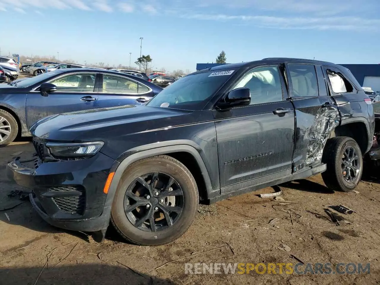1 Photograph of a damaged car 1C4RJHAG9RC235801 JEEP GRAND CHER 2024