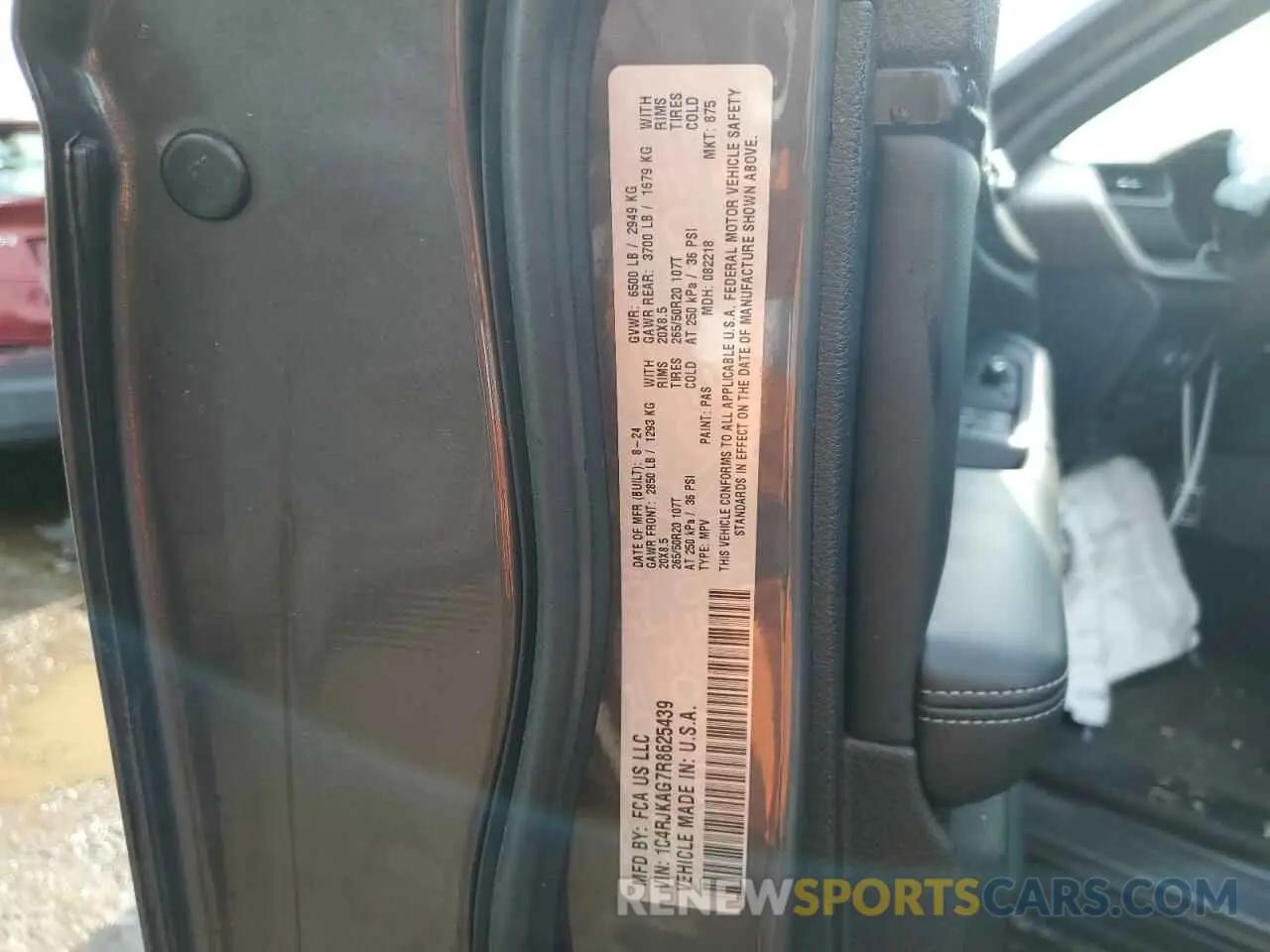 13 Photograph of a damaged car 1C4RJKAG7R8625439 JEEP GRAND CHER 2024