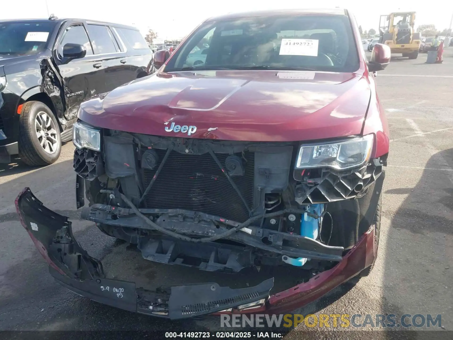 6 Photograph of a damaged car 1C4RJEAG9KC681063 JEEP GRAND CHEROKEE 2019
