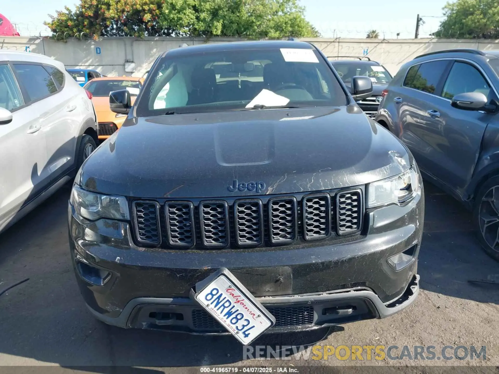 13 Photograph of a damaged car 1C4RJEAGXKC543144 JEEP GRAND CHEROKEE 2019