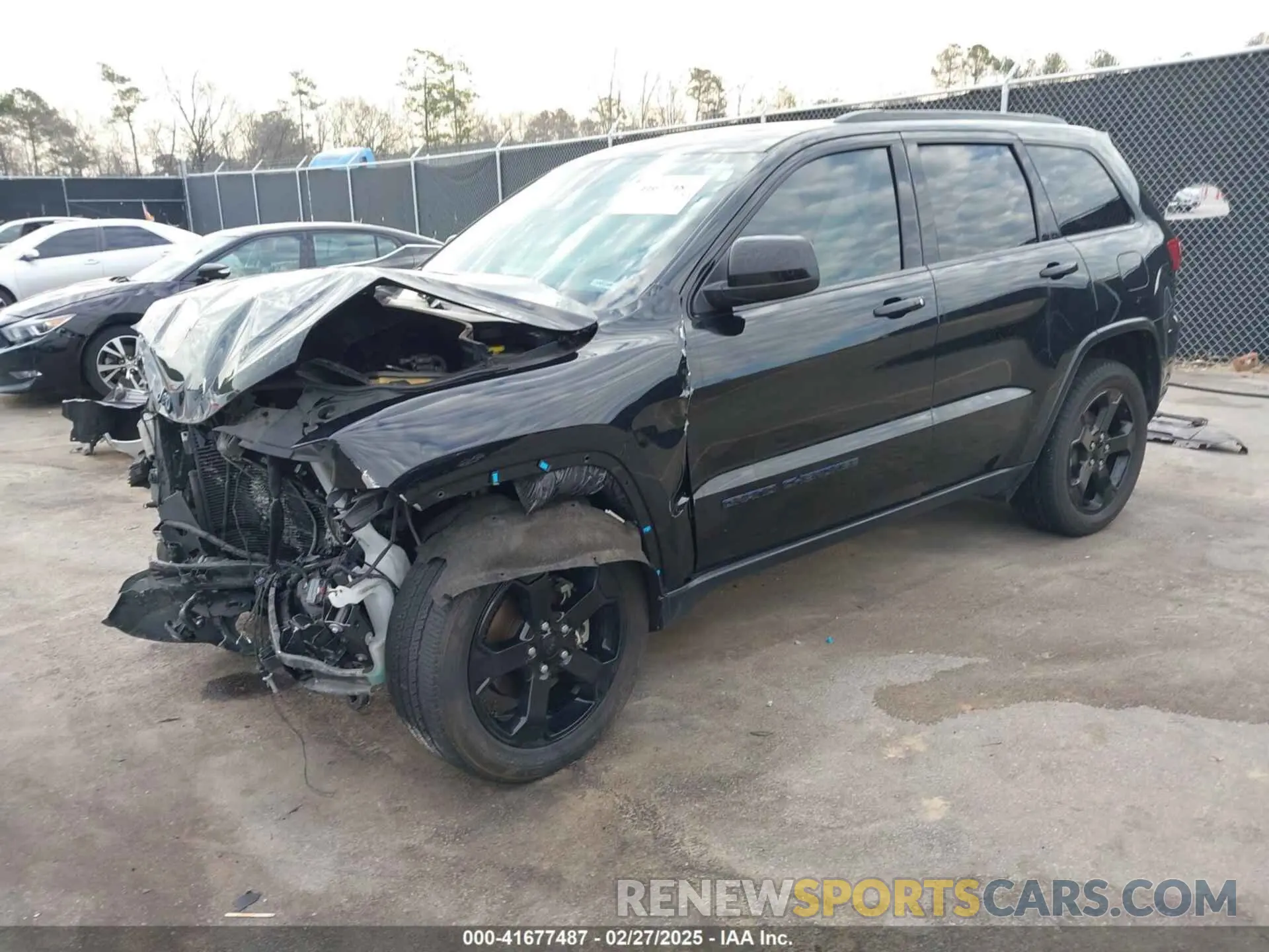 2 Photograph of a damaged car 1C4RJEAGXKC571770 JEEP GRAND CHEROKEE 2019