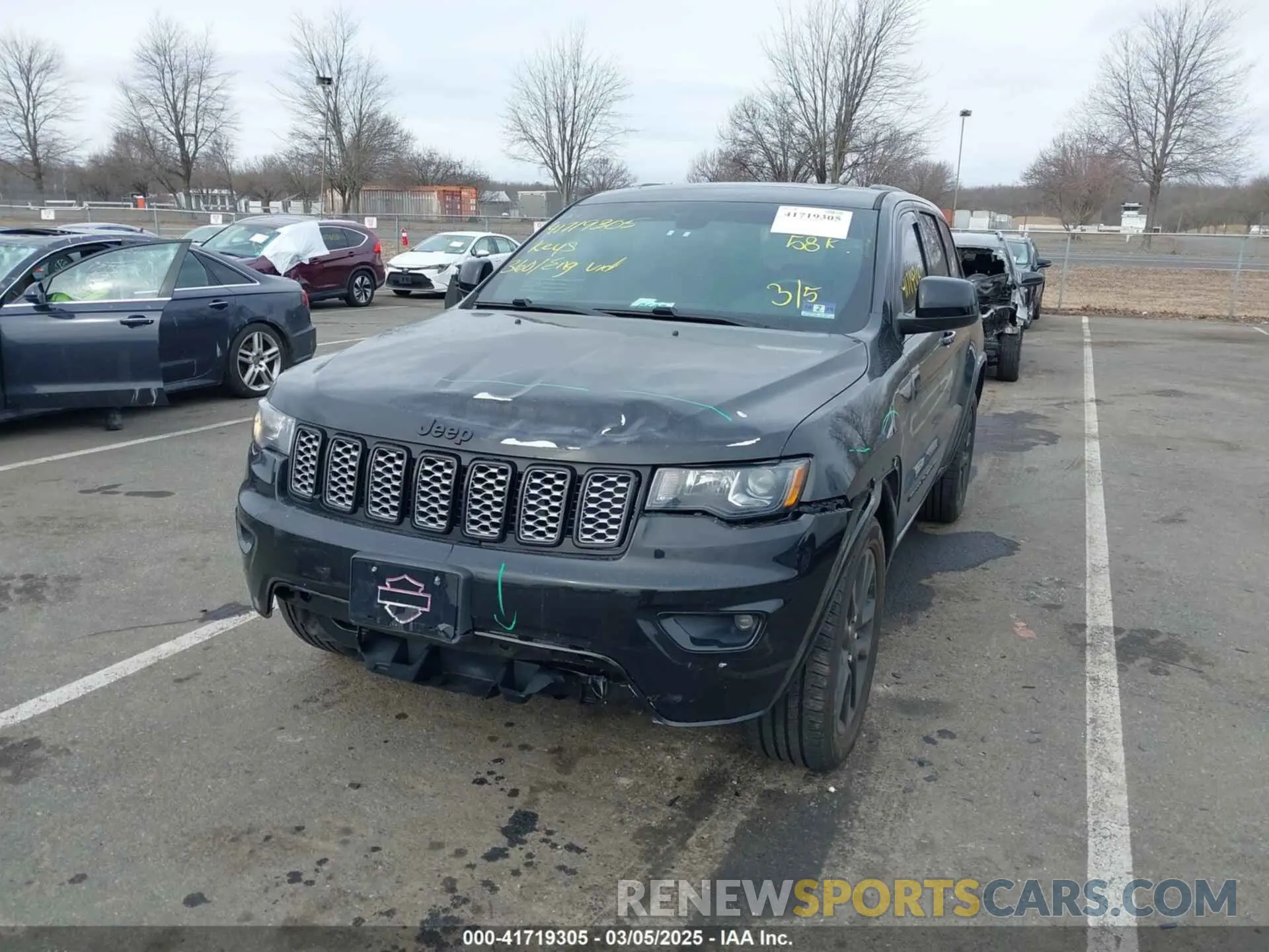 6 Photograph of a damaged car 1C4RJFAG4KC531609 JEEP GRAND CHEROKEE 2019